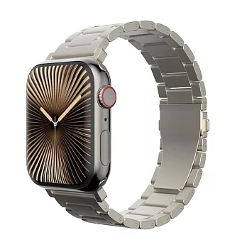 JTLEGEND Apple Watch Ultra/9/8/7_42/44/45/46/49mm Titanium 鈦合金輕量金屬錶帶 鈦金屬色