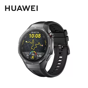 HUAWEI Watch GT5 Pro 46mm 運動健康智能手錶  曜石黑