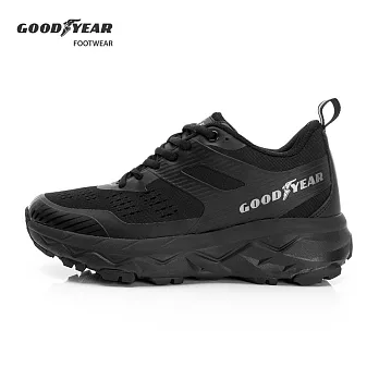 【Goodyear 固特異】奔馳越野 女款寬楦越野運動鞋 GAWR42860 JP24.5 黑