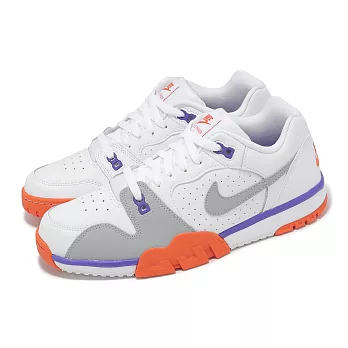 Nike 訓練鞋 Cross Trainer Low 男鞋 白 灰橘 緩衝 支撐 多功能 運動鞋 CQ9182-103