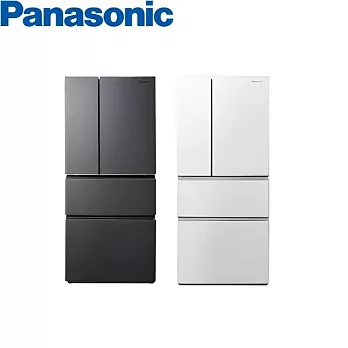 Panasonic 國際牌 ECONAVI 610L四門變頻電冰箱(無邊框絲絨鋼板)NR-D615XV -含基本安裝+舊機回收 雪霧白(W) 雪霧白(W)