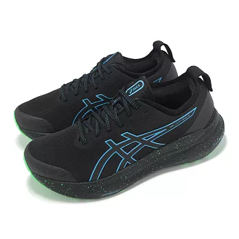 Asics 慢跑鞋 GEL-Kayano 31 Lite-Show 男鞋 黑藍 支撐 夜光 厚底 運動鞋 亞瑟士 1011B949001