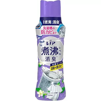 【2入組】日本進口消臭香香豆(洗衣槽清潔)-潔淨花香 420ML