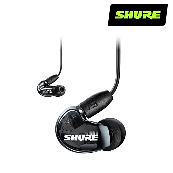 SHURE AONIC 215 線控版 通話 監聽 隔音 入耳式耳機 黑色