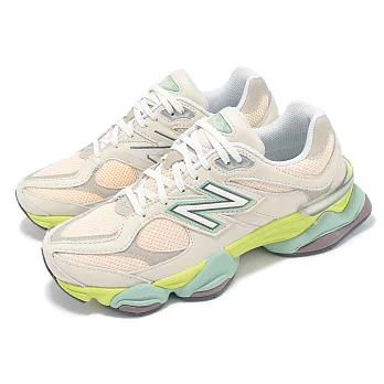 New Balance 休閒鞋 9060 男鞋 女鞋 復古 米白 綠 厚底 NB U9060GCB-D