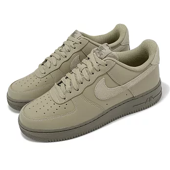 Nike 休閒鞋 Air Force 1 07 LV8 男鞋 卡其 棕 AF1 皮革 經典 HQ1176-222