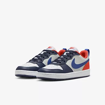 NIKE COURT BOROUGH LOW RECRAFT (GS) 中大童 女休閒鞋-藍-DV5456401 US4 藍色