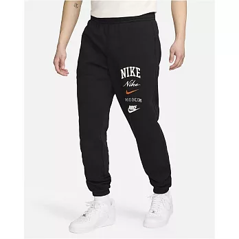 NIKE AS M NK CLUB BB CF PANT STACK 男長褲-黑-FN2644010 2XL 黑色