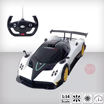 【瑪琍歐玩具】1:14 Pagani Zonda R 遙控車/38110 白