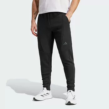 ADIDAS D4T KNIT PANT 男休閒長褲-IY1117 L 黑色