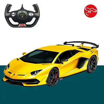 【瑪琍歐玩具】1:14 藍寶堅尼Aventador SVJ 遙控車/96000 黃