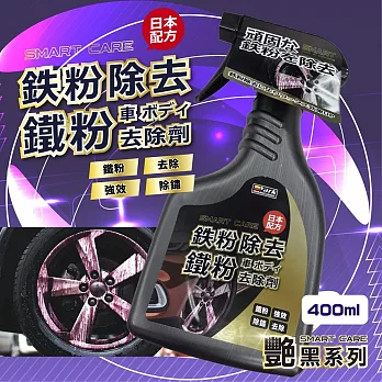 【臺灣製造】車身鐵粉去除劑-艷黑系列