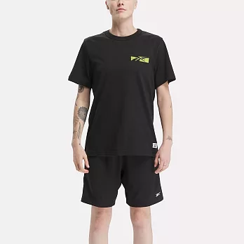 Reebok Not A Spectator Tee [100204420] 男 T恤 舒適 純棉 黑黃