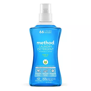 Method美則 四倍濃縮智慧環保香水洗衣精-清新1580ml