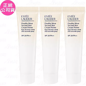 ESTEE LAUDER 雅詩蘭黛 粉持久天生美肌乖乖乳SPF20 PA++(15ml)*3(公司貨)