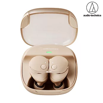 audio-technica 鐵三角 ATH-CKS50TW2 真無線耳機  米色