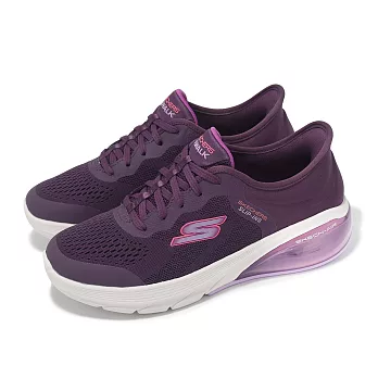 Skechers 休閒鞋 Go Walk Air 3.0-Yasmin Slip-Ins 女鞋 紫粉 套穿式 健走鞋 124372PLUM