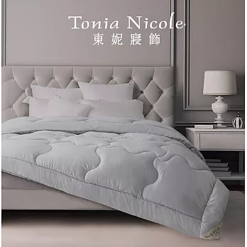 【Tonia Nicole 東妮寢飾】英威達抗菌七孔石墨烯雙人冬被 (獨家加贈洗衣袋二件組) 優惠至12/8 霧墨藍