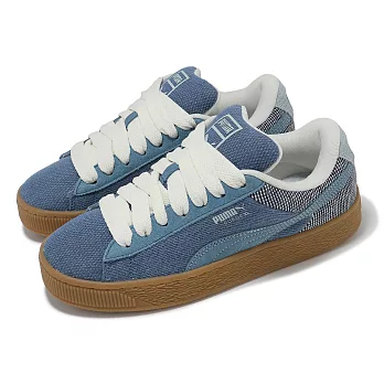 Puma 休閒鞋 Suede XL Denim 男鞋 女鞋 藍 棕 牛仔 麂皮 膠底 麵包鞋 39839701