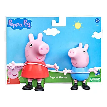 Peppa Pig 粉紅豬小妹 - 大尺寸雙角色組