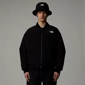 The North Face M TNF BOMBER 男防風外套-NF0A88XZJK3 L 黑色