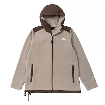 The North Face M ALPINEPOLARTEC200HOODIE - AP 男刷毛外套-NF0A89ZT5O3 3XL 棕色