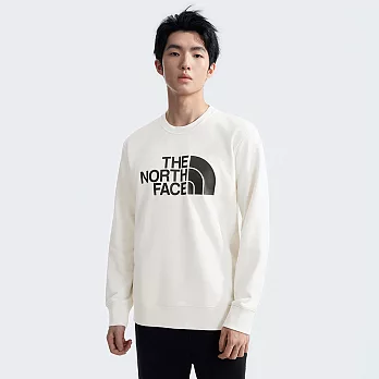 The North Face M TNF FOUNDATION RLX CREW - AP 男長袖大學T-NF0A8AT7QLI M 白色