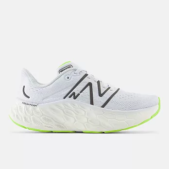 New Balance Fresh Foam X More v4 [WMORCR4] 女 慢跑鞋 D寬楦 厚底 淺藍 白