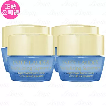 ESTEE LAUDER 雅詩蘭黛 年輕無敵一夜修護膠原霜(7ml)*4(公司貨)