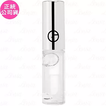 GIORGIO ARMANI 訂製奢光潤唇蜜 精巧版(#01 clear shine)(1ml)(公司貨)