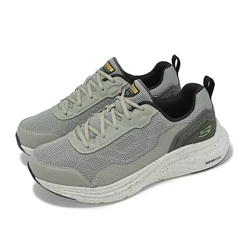 Skechers 休閒鞋 Vapor Foam-VEIKO 男鞋 寬楦 綠 防水鞋面 緩衝 健走鞋 232959WSAGE