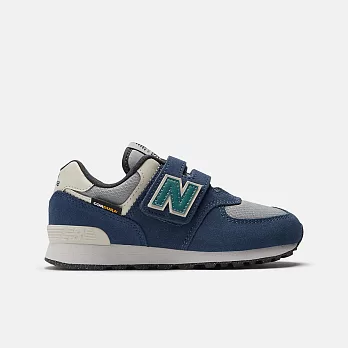 New Balance 574 系列 中大童 休閒鞋 -PV574ESP-W 19 藍色