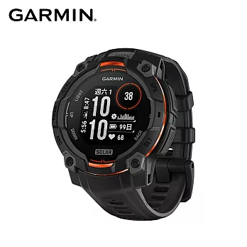 GARMIN INSTINCT 3 Solar 本我系列 太陽能GPS腕錶 45mm  極致黑