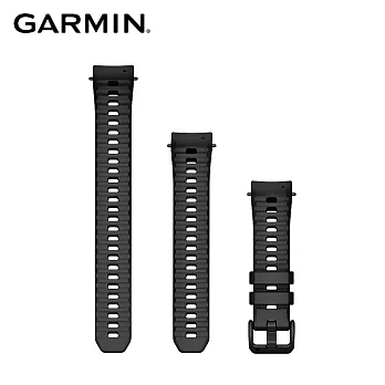 GARMIN INSTINCT E 矽膠替換錶帶 20mm  極致黑