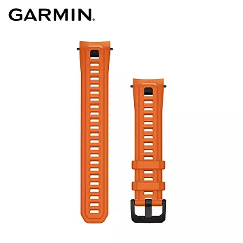 GARMIN INSTINCT E 矽膠替換錶帶 22mm  柚橙橘
