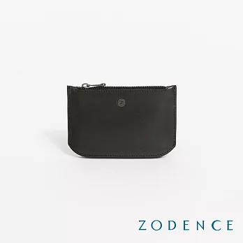 ZODENCE CRAFTSLIM進口真皮超薄零錢包  深灰