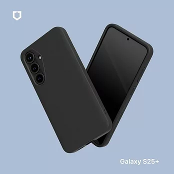 犀牛盾 Samsung Galaxy S25 Plus (6.7吋) SolidSuit 經典防摔背蓋手機保護殼- 經典黑