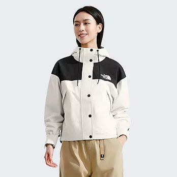 The North Face W REIGN ON JACKET - AP 女防水外套-NF0A8DGKROU L 白色