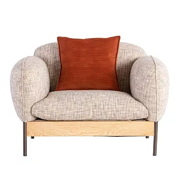 【YMY.VOGUE】GIMEI系列-Crema休閒椅/炒米杏