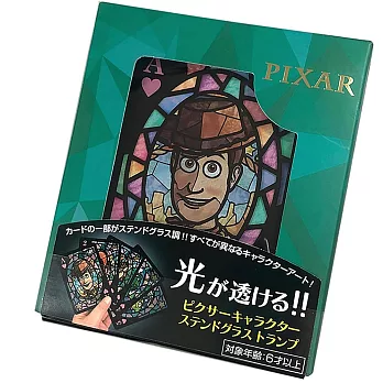 Tenyo 迪士尼彩繪透光撲克牌 皮克斯ver.