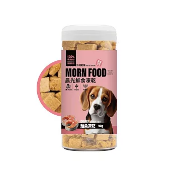 MORN FOOD 韓國晨光犬用鮮食凍乾 鮭魚90g