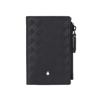 MONTBLANC 萬寶龍 Extreme 3.0風尚迷你6卡直式皮夾 扣式二折短夾
