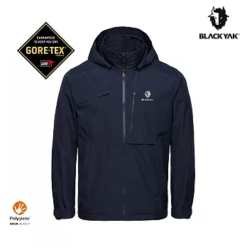 BLACKYAK 男 CHABA GTX防水外套 S 藍/碳灰