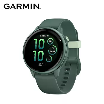 GARMIN vivoactive 6 GPS 智慧腕錶  野生綠