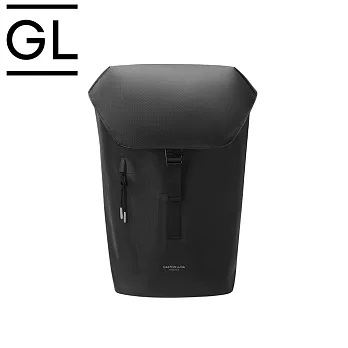 GASTON LUGA Lightweight DuoSeal Flap Backpack 14吋後背包 男包 - 經典黑