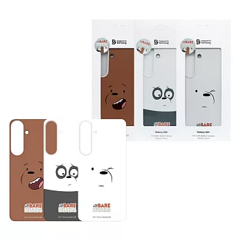 Samsung 三星原廠 Galaxy S25+ We Bare Bears 主題式感應卡 (GP-TOS936) Panda (黑色)