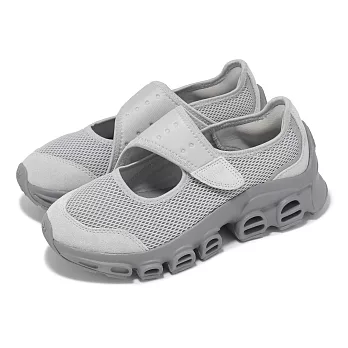 adidas 休閒鞋 AdiFOM Megajane W 女鞋 瑪莉珍 灰 涼鞋 愛迪達 JH7556 22.5cm GREY/SILVER 22.5cm GREY/SILVER