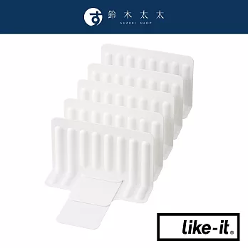 【LIKE-IT】冷凍庫專用分層隔板 (一組5入) 白色 | 鈴木太太公司貨