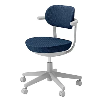 KOKUYO Pallo 日系質感人體工學辦公椅(標準腳/布質椅背)- 海軍藍