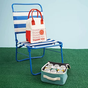 【加拿大Fluf有機棉】拉鍊隨手袋- THANK YOU